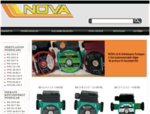 Tablet Screenshot of novapompa.com